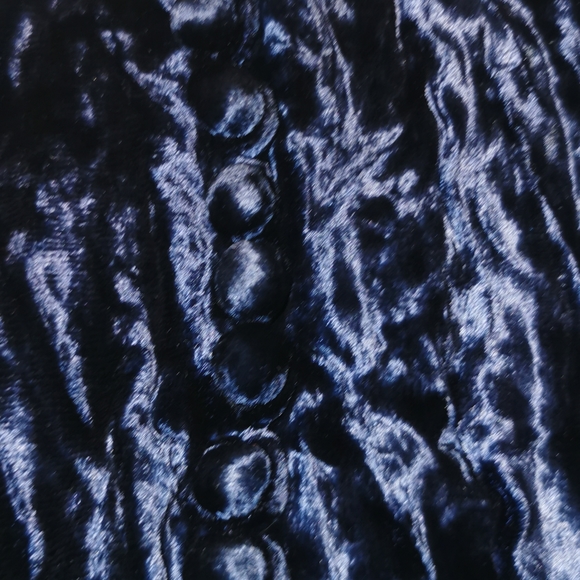 Gorgeous 1930s velvet midi dress - Picture 5 of 6